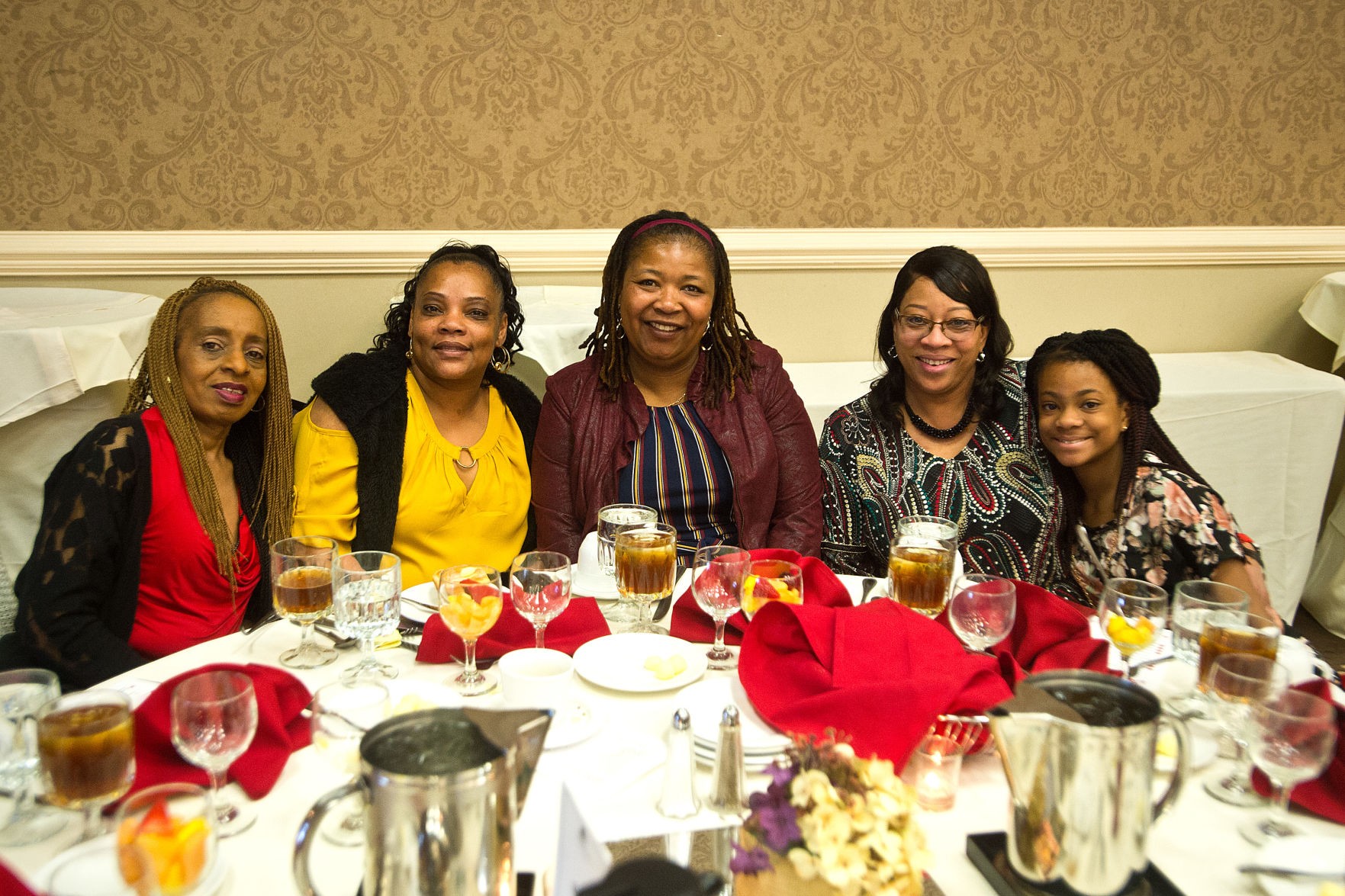 Rose Mitchell, Shari Harris, Eraina Miller, Vanissa Payne, Junae Rhodes